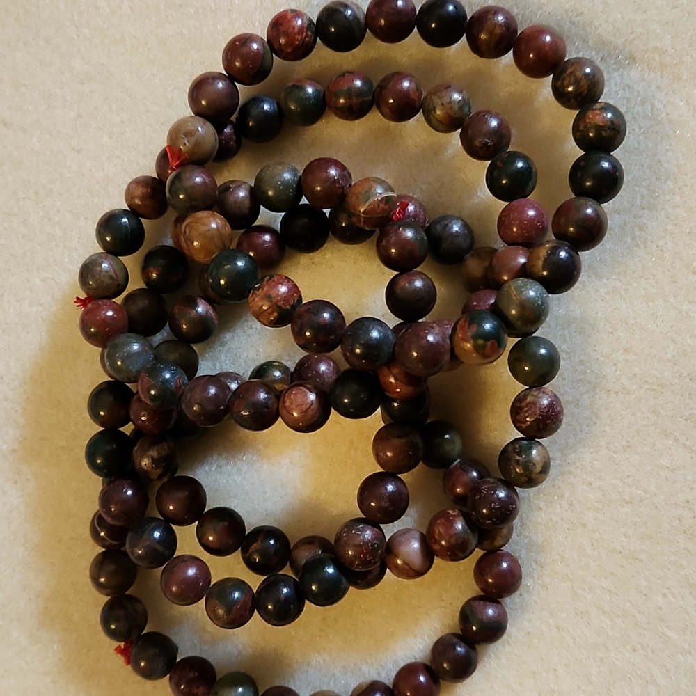 8mm Dream Jasper stretch bracelets.Buy one bracelet get 2nd 20% off